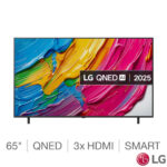 LG 65QNED80A6A 65 Inch QNED 4K Ultra HD Smart TV