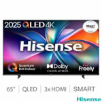 Hisense 65E7QTUK 65 Inch QLED HD Smart TV