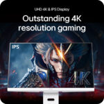 LG UltraGear 32 Inch 4K Ultra HD 144Hz IPS Smart Gaming Monitor, 32G810SA-W - Image 2