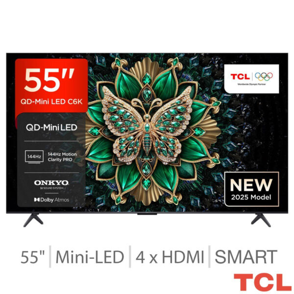 TCL 55C6K 55 Inch Mini LED Smart TV