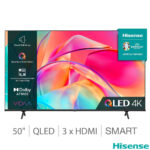 Hisense 50E7KQTUK 50 Inch QLED 4K Ultra HD Smart TV