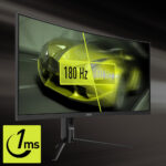 MSI MAG 342CQR E2 180Hz UWQHD Gaming Monitor, 9S6-3DB64H-070 - Image 2