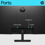 HP V24v G5 23.8 Inch Full HD 75Hz Monitor, 6D8H0AAABU - Image 3