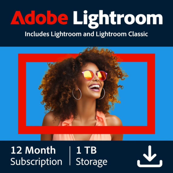 Adobe Lightroom 1TB 1 Year (Digital Download)