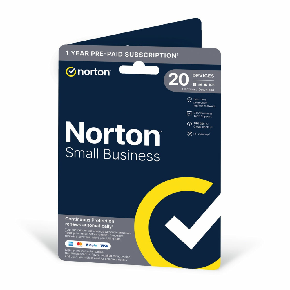 Norton Small Business, 20 Devices 1 Year (Digital Download)