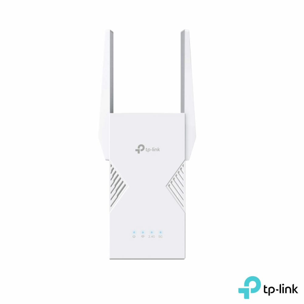 TP Link Dual-band WiFi 7 Range Extender, RE235BE