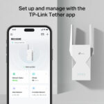 TP Link Dual-band WiFi 7 Range Extender, RE235BE - Image 7