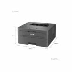 Brother Mono Laser Printer, HL-L2400DWE - Image 3