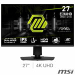 MSI MAG 275UPD E14 27 inch 4K Ultra HD 144Hz IPS Gaming Monitor, 9S6-3CE89M-017