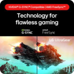 LG UltraGear 27 Inch Full HD 180Hz IPS Gaming Monitor, 27GS60F-B - Image 8