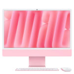 Apple iMac 2024, Apple M4 Chip, 10-Core CPU, 10-Core GPU, 24GB RAM, 512GB SSD 24 Inch in Pink, MD2U4B/A