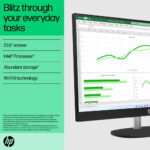 HP, Intel Core Ultra 5, 16GB RAM, 512GB SSD, 23.8 Inch All in One Desktop PC, 24-ca1234na - Image 3