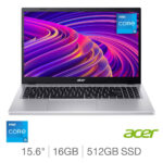 Acer Aspire Go 15, Intel Core i5, 16GB RAM, 512GB SSD, 15.6 Inch Laptop, NX.JD9EK.00J