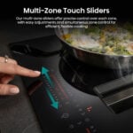 Hisense Hi6 HEH6432BSCWF 60cm Induction Hob in Black, For External / Recirculation Ventilation - Image 4