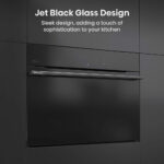 Hisense Hi8 BlackLine BIM4AH8UKWF Built In Electric Single Oven with Microwave, in Jet Black - Image 4