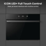Hisense Hi6 BlackLine BIM45342ADBGUK Built-In Electric Single Oven with Microwave, in Black - Image 3