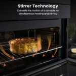 Hisense Hi6 BlackLine BIM45342ADBGUK Built-In Electric Single Oven with Microwave, in Black - Image 5
