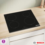 Bosch Series 4 PIE631BB5E 60cm Touch Control Induction Hob in Black