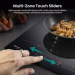 Hisense Hi6 HI6442BSCWF 60cm Induction Hob with Area Flex, in Black - Image 3