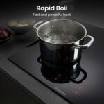 Hisense Hi6 HI8421BSC 80cm Induction Hob with Bridge Zone, in Black - Image 5