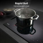 Hisense Hi6 HI6442BSCE 60cm Electric Induction Hob with Area Flex, in Black - Image 5