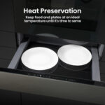 Hisense WDH14BG Built-In Warming Drawer with Touch Control, in Jet Black - Image 5