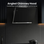 Hisense CH6IN14BXBUK 60cm Chimney Cooker Hood, A Rated in Black - Image 3