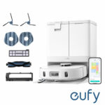 Eufy X10 Pro Omni Robot Vacuum in White, T2351221 - Image 2