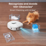 Eufy X10 Pro Omni Robot Vacuum in White, T2351221 - Image 6