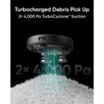 eufy X8 Pro Robot Vacuum with Mop Function and Auto-Detangling Roller Brush, Dual Suction for Pet Hair & Bonus Accessory Kit - Image 2