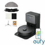 eufy L60 Hybrid Robot Vacuum with Self-Empty Station, Hair Detangling Technology, and Mop