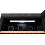 Hisense RW3N132GSLF, 46 Bottle Freestanding, Single Zone Wine Cooler, F Rated in Black - Image 4