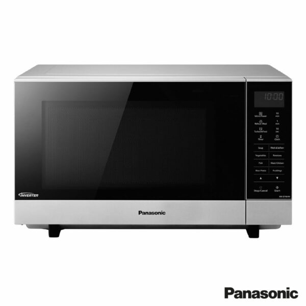 Panasonic 27 Litre 1000W Solo Microwave in Silver, NN-SF464MBPQ