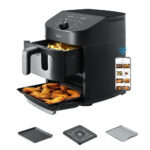 Midea Dual Basket Air Fryer 11L , MAF112B0BPKW - Image 2