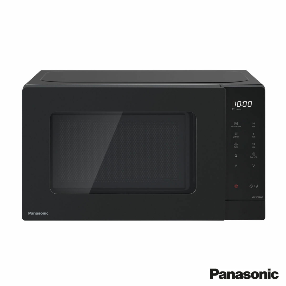 Panasonic 20L Solo Microwave, Black, NN-ST22QBBPQ