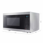 Sharp 28 Litre 900W Digital Microwave with 1100W Grill, YC-MG81U-S - Image 2