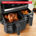 Tefal Easy Fry Essential Dual Air Fryer 8.3L, EY901HG - Image 3