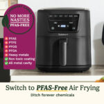 Cuisinart Compact Max Air Fryer 7.6L in Black, AFS80BLU - Image 3