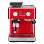 KitchenAid Semi Auto Espresso Machine With Burr Grinder, 5KES6551BCA - Image 2