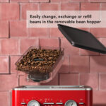 KitchenAid Semi Auto Espresso Machine With Burr Grinder, 5KES6551BCA - Image 3