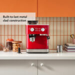 KitchenAid Semi Auto Espresso Machine With Burr Grinder, 5KES6551BCA - Image 4