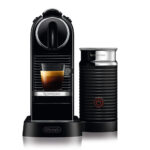 Nespresso by De'Longhi Citiz Capsule Coffee Machine & Aeroccino Milk Frother, Black - Image 2