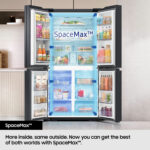 Samsung RF24BB620ES9EU Multidoor Side By Side, E Rated in Silver - Image 5