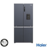 Haier Series 5 HCR5919EHMB, Multidoor Fridge Freezer, E Rated in Black