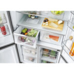 Haier Series 5 HCR5919EHMB, Multidoor Fridge Freezer, E Rated in Black - Image 4