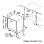 Bosch SMV4ECX23G Fully Integrated, 14 Place Setting Dishwasher, C Rated - Image 5