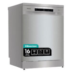 Hisense HS673C60XUK Freestanding Dishwasher, C Rated in Stainless Steel - Image 2