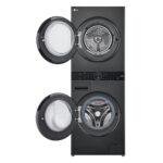 LG WT1210BBTN1, 12kg/10kg, 1400rpm, WashTower Rated in A/A+++ in Black Steel - Image 2