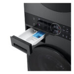 LG WT1210BBTN1, 12kg/10kg, 1400rpm, WashTower Rated in A/A+++ in Black Steel - Image 3