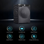 Hisense WD5S1045BB 10.5/6kg, Washer Dryer, D Rated in Black - Image 4
